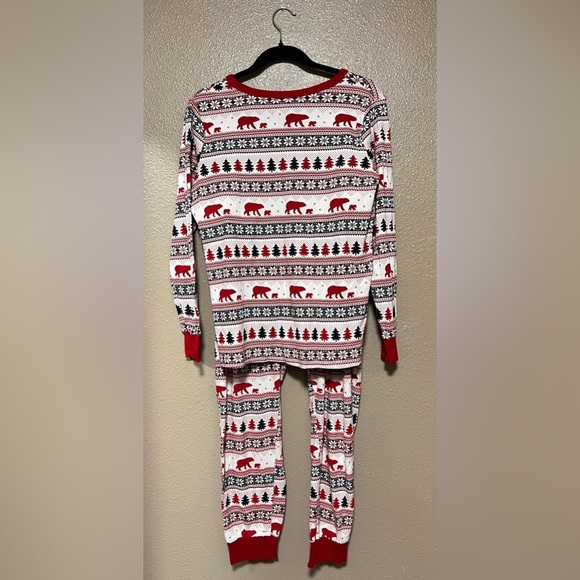 Wondershop Red and White Nordic Pajama Set XL - Picture 2 of 5